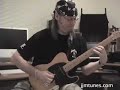 Jimma tele soloing over a train beat