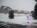Blizzard like Conditions in Minnesota Christmas 2007