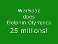 25 millions  dolphin olympics