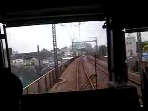 前面展望シーン・東急5050系東横特急(2)