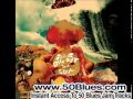 Blues Rock Guitar Backing Track in G - Rock And Roll Style