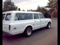 1970 Chevrolet Suburban C10 Custom 3 Door start up.London,UK 1970 Chevrolet Suburban C10 Custom 3 Door start up.London,UK
