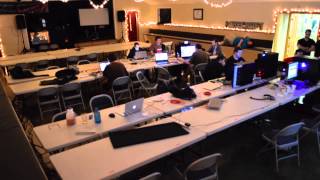 NWRL Fall 2013 LAN Party Timelapse - November 2nd & 3rd