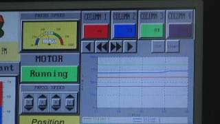 Trand graph on EZ HMI touchpanel