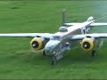 test flight of top flite's r/c model B25 Mitchell Bomber