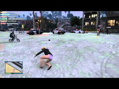 《魯蛋》PS3-盜盜獵手手 5 Grand Theft Auto V 連線模式 第三回 with 老皮&六嘆&qk (part6)