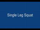 single leg squat