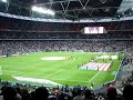 England V U.S.A. National Anthems Live!!! + Raise The Flag