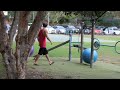 Swiss Ball Surf Training