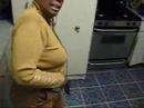 Me and my grandmom fighting