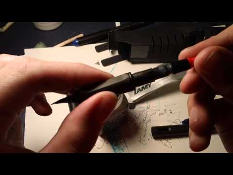 how to fill lamy safari