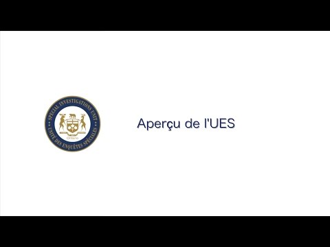 Freeze frame from video: Aperçu de l’UES 