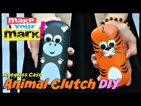 Eyeglass Case Animal Clutch