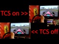 F1 2011 Initial handling and TCS comparison