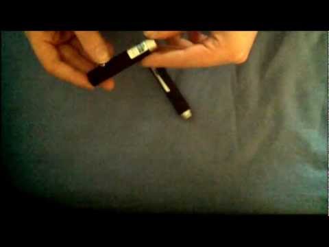 Unboxing Of Purple 1mW Class 2 Laser Pointer