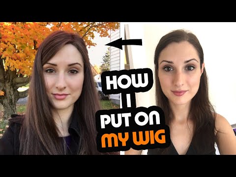 How I Put On My Wig | Lordhair Women’s Silk Top Wigs