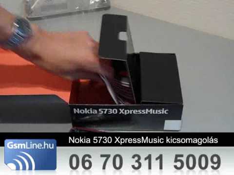 Nokia 5730 XpressMusic teszt vide�