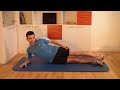 Hammer seitstütz Fitness Beine Uebung vom Personal Trainer.MP4