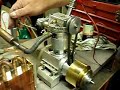 15CC NEMIT ENGINE WITH GLOWING RED HOT EXHAUST 15CC NEMIT ENGINE WITH GLOWING RED HOT EXHAUST