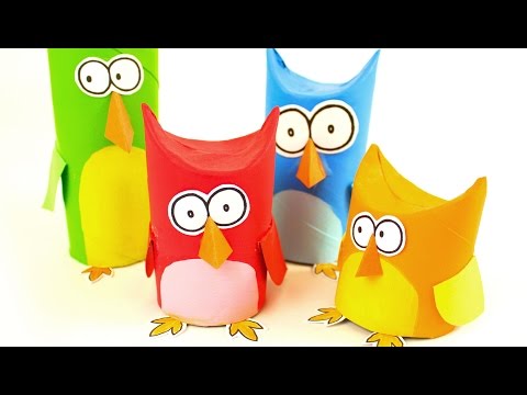 DIY Owl Family