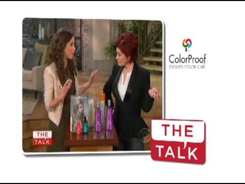 ColorProof Hair, The Talk 2012 ColorProof Hair, The Talk 2012