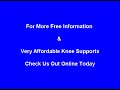 Knee Pain Relief : Best Sports Knee Brace - Find Support Now