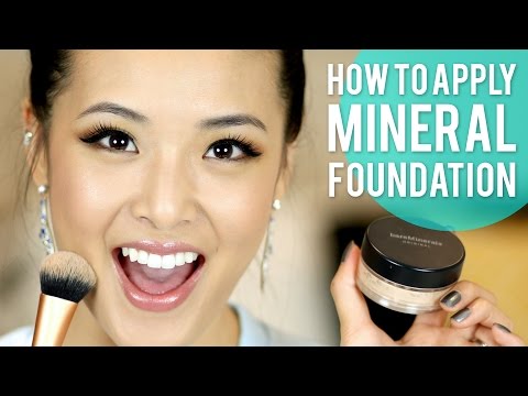 how to apply mineral powder