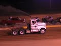 1986 INTERNATIONAL SEMI SLED PULLING