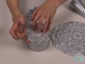 Aleene's Silver Doilies Party Decor by Tiffany Windsor