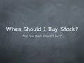 How to Invest Stock