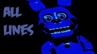 Bonnie Puppet (BonBon)  All Voicelines with Subtit