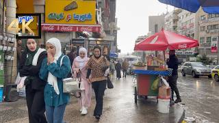 Palestine ???????? Nablus Palestine Walking Tour | Walking Tour In The Rain | فلسطين نابلس