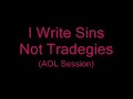 Panic! At The Disco - I Write Sins Not Tradegies