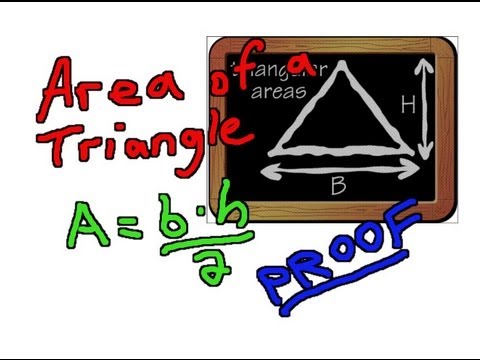 how to prove area of triangle