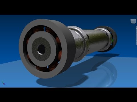 Inventor tutorial Rodamiento Cojinete 3D español