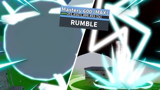 Rumble Awakening best showcase in Blox Fruit Update 14! 