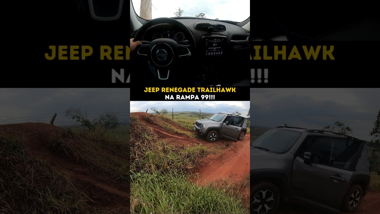 Jeep Renegade Trailhawk na rampa 99!!! #jeeprenegade #renegade4x4