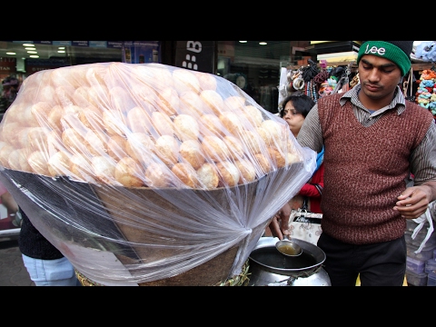 Pani Puri (Puchka) - Hollow Chips Drowned in Flavorful Water!