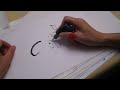 silk painting - outlining