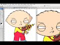 creating stewie griffins head in photoshop