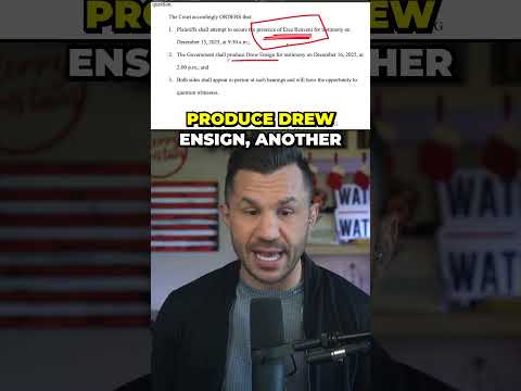 DOJ Witnesses Could BLOW Deportation Case Wide Open | Conspiracy Daily