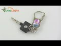 Shining Car Style Keychain Ring Metal Key Chain