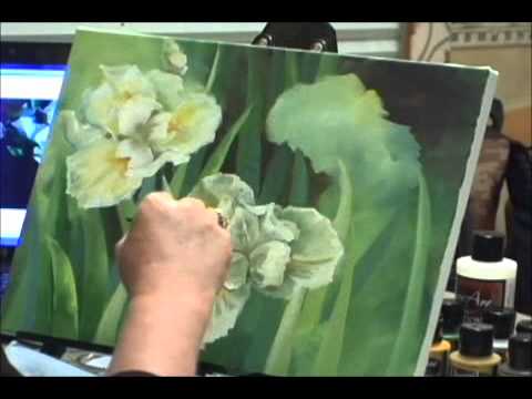 flower painting - To purchase your individual copies visit the following link: http://store.artapprenticeonline.com/categories/eMagazine/ Painting Flowers . This is a short cl...