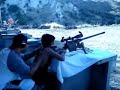 10 Yr OLD SHOOTING .50 CALIBER EDM ARMS RIFLE 10 Yr OLD SHOOTING .50 CALIBER EDM ARMS RIFLE