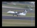 Horizon Air DHC-8-200 Departs PDX