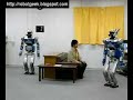 Kawada HRP-2 at home demonstration - Part 1