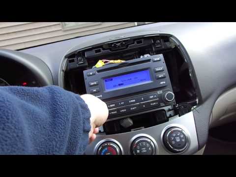 how to remove cd player from hyundai elantra