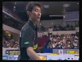 men's singles final between lee chong wei (malaysia) and bao chunlai (china) (part 1 of 4)

** french audio **