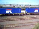 Silverton and CFCLA working a container train