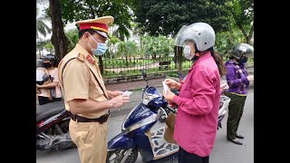 Công an TP Uông Bí: xử lý 144 chủ phương tiện vi phạm Luật Giao thông đường bộ